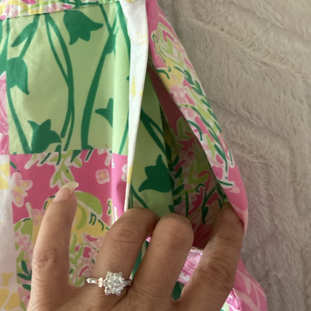 NWOT Lilly Pulitzer Floral Skort - Picture 7 of 7